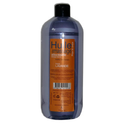 Huile de massage adoucissante pour le corps parfum Lavande, 1 litre
