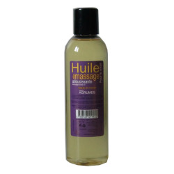 Huile adoucissante de massage parfumée aux agrumes, format de poche 200 ml