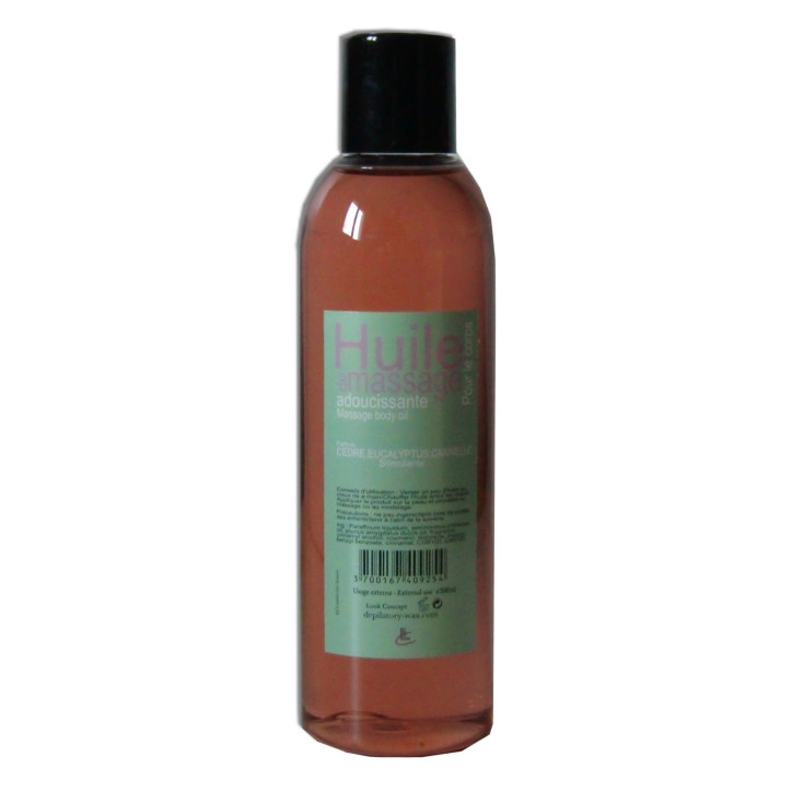 Cèdre Eucalyptus Cannelle  - Huile de massage adoucissante - 200 ml