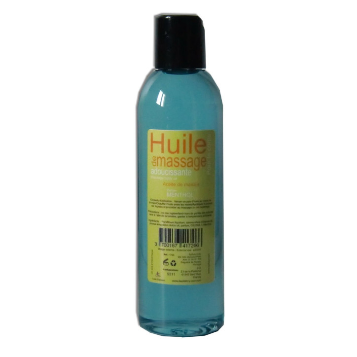 Menthol - Huile de massage adoucissante 200 ml Menthol - Huile de massage adoucissante 200 ml