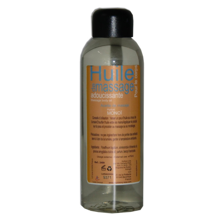 Monoï - 75 ml Huile de massage adoucissante Monoï - 75 ml Huile de massage adoucissante