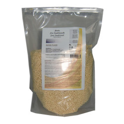 Blanche - Perles de cire  traditionnelle - 1 kg