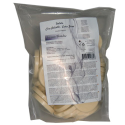 nacrée blanche - 1kg Galets de cire à épiler Pelable
