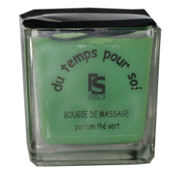 Thé Vert - 210 g - Bougie de massage