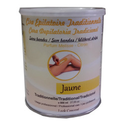 Pot 800 ml - Cire à épiler traditionnelle - Jaune