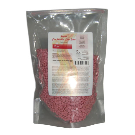 Cire pelable Rose, 200g perles. La meilleure cire épilation maillot.