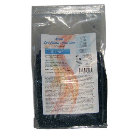 Cire à épiler Pelable, 1kg perles Outremer, la cire bleue pour épiler en douceur