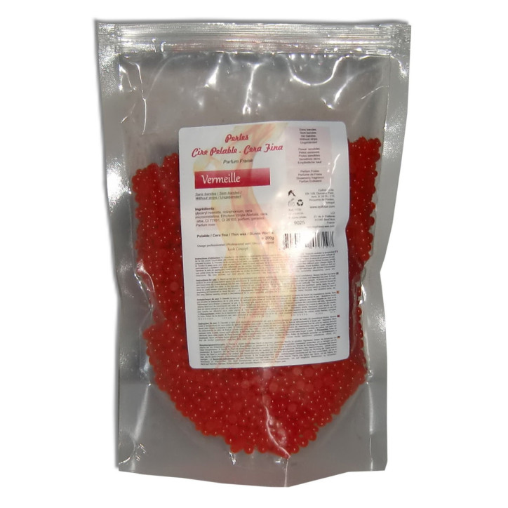 VERMEILLE - 200g Perles cire à épiler pelable VERMEILLE - 200g Perles cire à épiler pelable