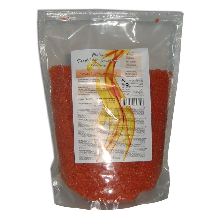 Sunset. 1kg perles Cire intégrale en perles Sunset. 1kg perles Cire intégrale en perles