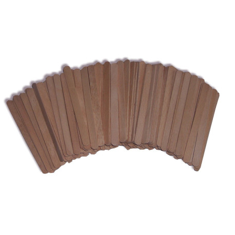 Spatule bois pour épilation du visage en Belgqiue