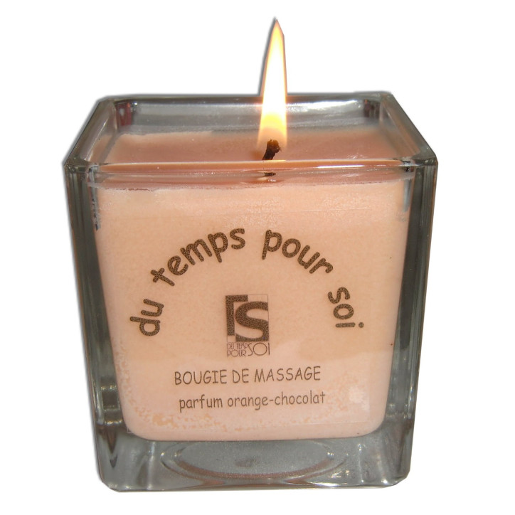 Orange Chocolat - 210 g - Bougie de massage Orange Chocolat - 210 g - Bougie de massage