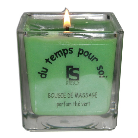 Thé Vert bougie de massage à l'huile chaude le meilleur des massages