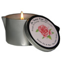 Bougie de massage parfum eau de rose