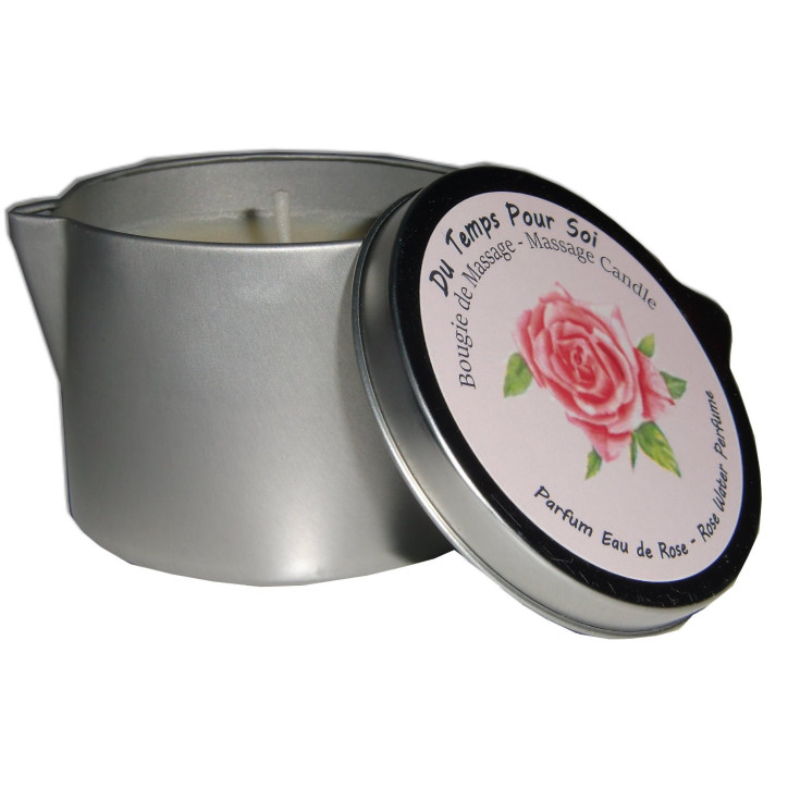 Eau de rose 150 g - Bougie de massage Eau de rose 150 g - Bougie de massage