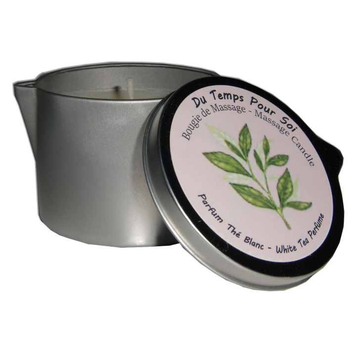 Thé blanc 150 g - Bougie de massage Thé blanc 150 g - Bougie de massage