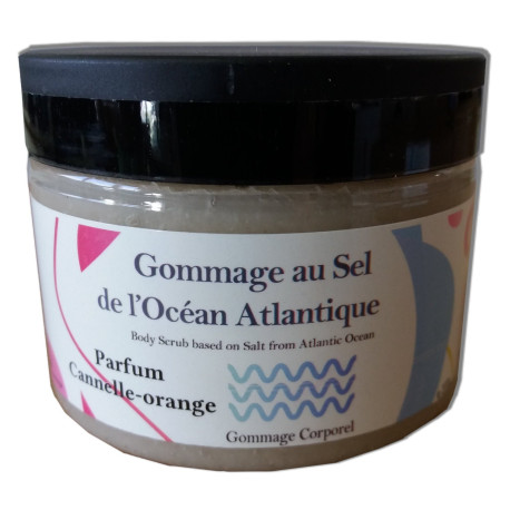 Cannelle orange - Sel de gommage corps 200 g