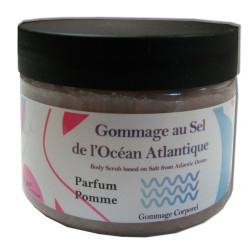 Pomme - Sel de gommage corps 200 g