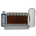 Kit SOLOR -  7 x 100 ml cire MIEL - 100 bandes